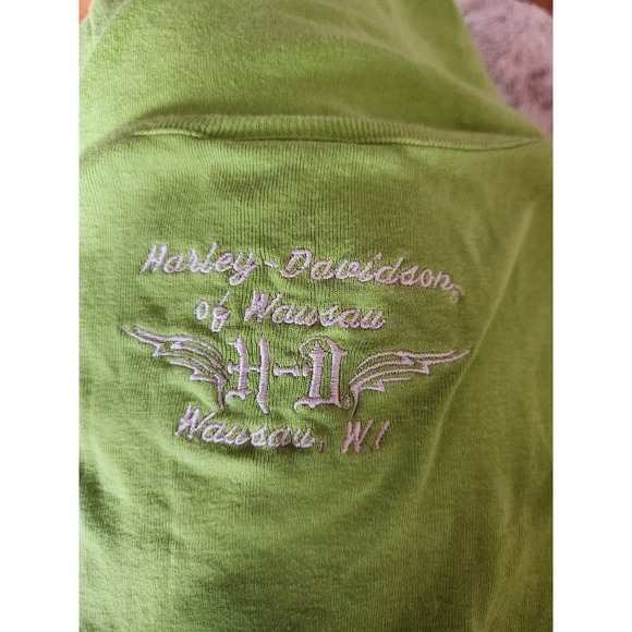 Harley Davidson Green Tank Top - Picture 5 of 6